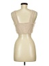 Shein 100% Acrylic Tan Sleeveless Top Size 8 - 10 - photo 2