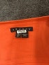 Theory Color Block Orange 3/4 Sleeve Button-Down Shirt Size S - photo 7