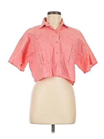 Assorted Brands Short Sleeve Button-Down Shirt (view 1)