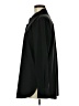 DKNY Solid Black Long Sleeve Blouse Size M - photo 5