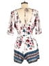 Trixxi Print Ivory Romper Size M - photo 2