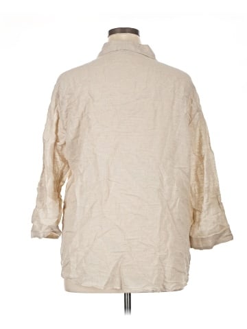 Hester & Orchard 3/4 Sleeve Button-Down Shirt (view 2)