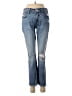 Gap Hearts Blue Jeans Size 26 waist - photo 1