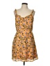 Lulus 100% Polyester Paisley Orange Cocktail Dress Size L - photo 1