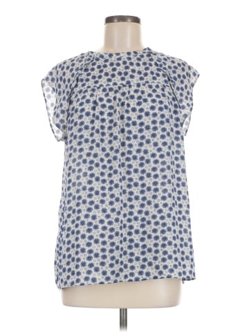 Ann Taylor LOFT Outlet Short Sleeve Blouse (view 1)