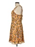Lulus 100% Polyester Paisley Orange Cocktail Dress Size L - photo 5