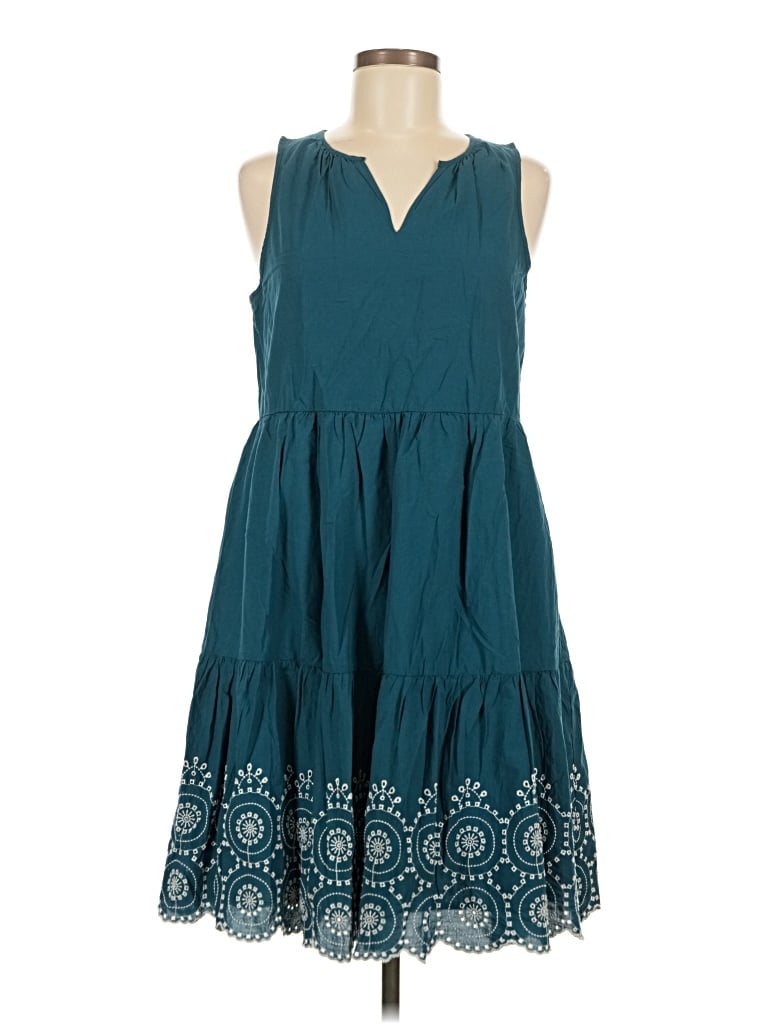 Pre-owned 41hawthorn Casual Dress In Teal