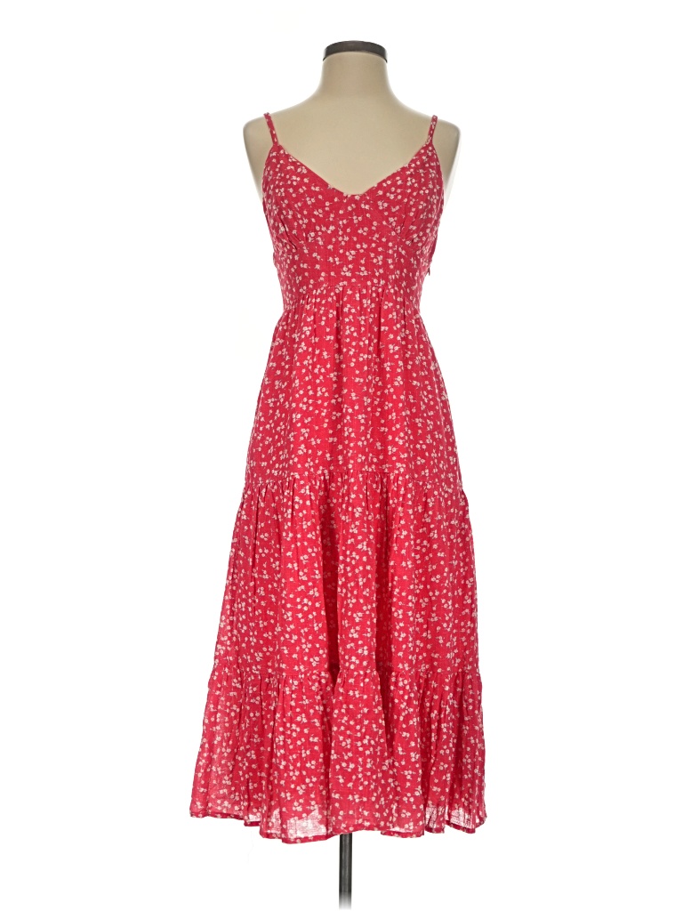 Pre-owned Lulus Casual Dress In Red