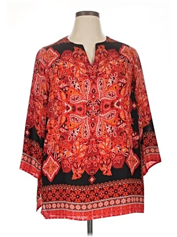 Violet & Claire 3/4 Sleeve Blouse (view 1)