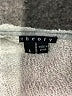 Theory 100% Cotton Gray Poncho Size L - photo 4