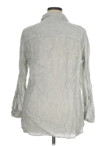 Jones New York Long Sleeve Button-Down Shirt (view 2)