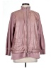 Zenergy by Chico's 100% Polyester Solid Pink Jacket Size Lg (2) - photo 1