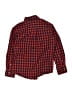 Crewcuts 100% Cotton Checkered-gingham Red Long Sleeve Button-Down Shirt Size 8 - photo 2