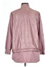 Zenergy by Chico's 100% Polyester Solid Pink Jacket Size Lg (2) - photo 2