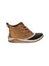 Sorel 100% Leather Brown Rain Boots Size 7 - photo 1