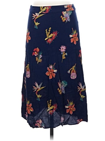 Madewell Atrium Midi Skirt in Bird of Paradise (view 1)