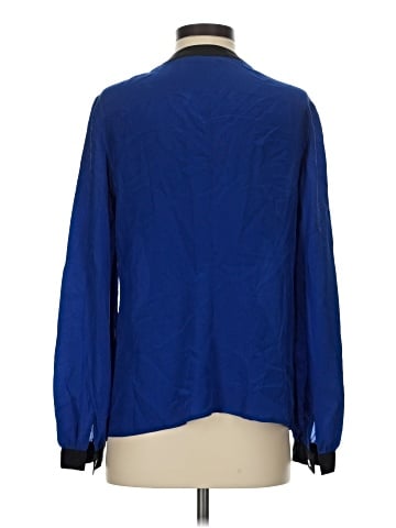 Trina Turk Long Sleeve Silk Top (view 2)