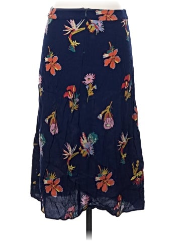 Madewell Atrium Midi Skirt in Bird of Paradise (view 2)