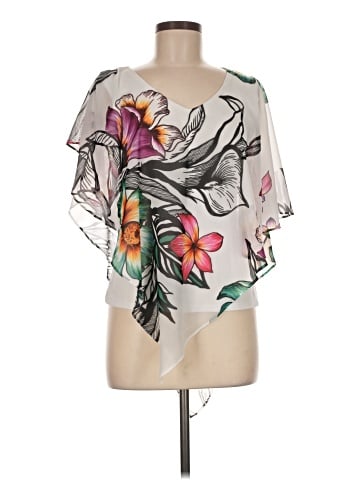 Joseph Ribkoff Short Sleeve Blouse (view 1)