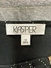 Kasper Black 3/4 Sleeve Blouse Size 1X - photo 7