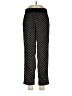H&M 100% Polyester Polka Dots Black Casual Pants Size 6 - photo 1