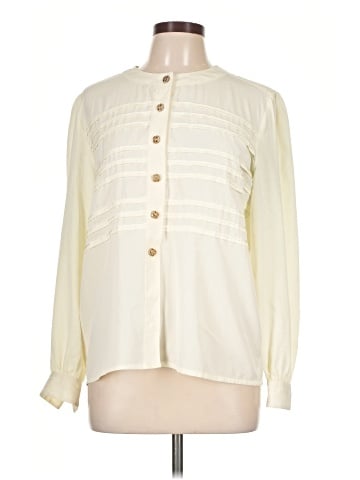 Worthington Long Sleeve Blouse (view 1)