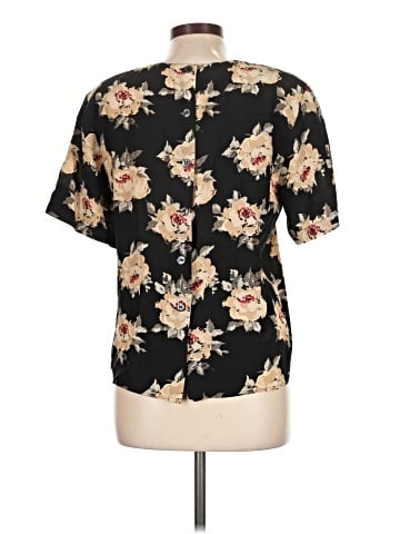 Jones New York Short Sleeve Silk Top (view 2)