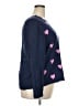 J.Crew Factory Store 100% Cotton Hearts Blue Pullover Sweater Size 3X - photo 4