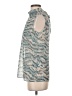 Reiss 100% Polyester Teal Sleeveless Blouse Size 4 - photo 5