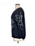 Style&Co Floral Blue Pullover Sweater Size 1X - photo 5