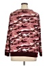 Tiana B. Camo Burgundy Pullover Sweater Size 1X - photo 2