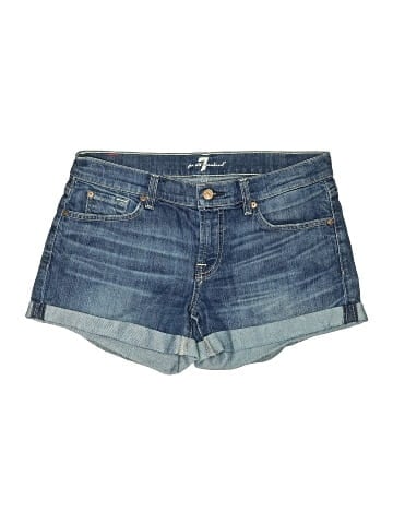 7 For All Mankind Denim Shorts (view 1)