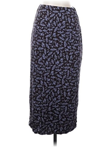 Madewell Drapey Pull-on Midi Skirt in Floral (view 1)