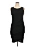 Leith Solid Black Cocktail Dress Size XL - photo 1