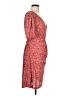 MNG 100% Polyester Paisley Red Casual Dress Size XL - photo 4