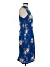 Lulus Print Blue Casual Dress Size M - photo 4