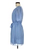 Buttons 100% Polyester Blue Casual Dress Size M - photo 5