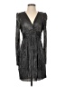 BCBGeneration 100% Polyester Metallic Silver Cocktail Dress Size 4 - photo 1