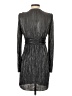BCBGeneration 100% Polyester Metallic Silver Cocktail Dress Size 4 - photo 2