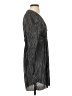 BCBGeneration 100% Polyester Metallic Silver Cocktail Dress Size 4 - photo 4