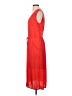 BCBGMAXAZRIA 100% Polyester Solid Red Casual Dress Size S - photo 5