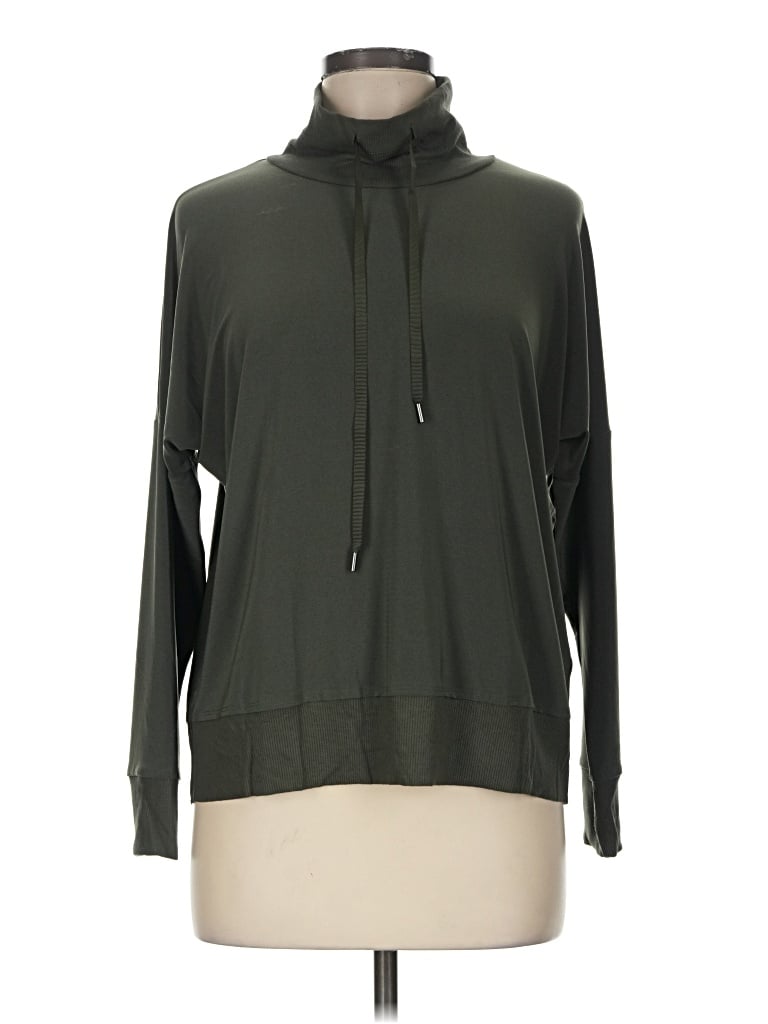 Pre-owned Sympli Pullover Hoodie In Green