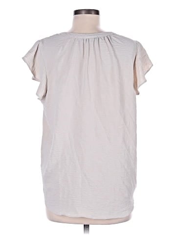 Adrianna Papell Short Sleeve Blouse (view 2)