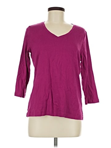 St. John's Bay 3/4 Sleeve T-Shirt (view 1)