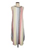 DKNY Stripes Gray Casual Dress Size M - photo 1
