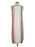DKNY Stripes Gray Casual Dress Size M - photo 2