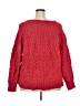 Ava & Viv 100% Recycled Polyester Red Pullover Sweater Size 2X - photo 2