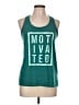 Danskin Now Teal Active Tank Size 12 - 14 - photo 1