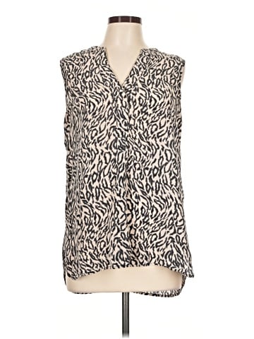 Banana Republic Sleeveless Silk Top (view 1)