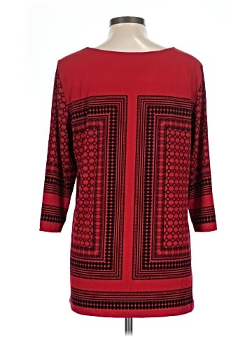 Christopher & Banks 3/4 Sleeve Blouse (view 2)